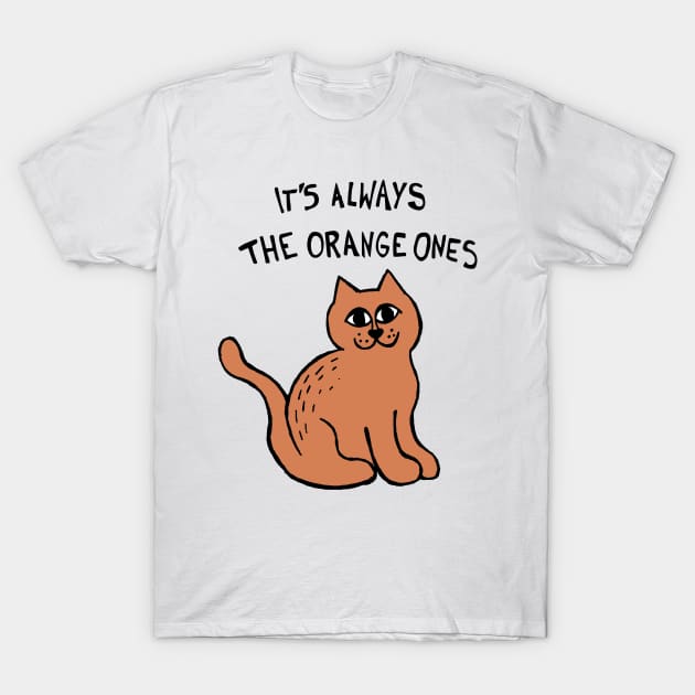 Orange cat sale shirt